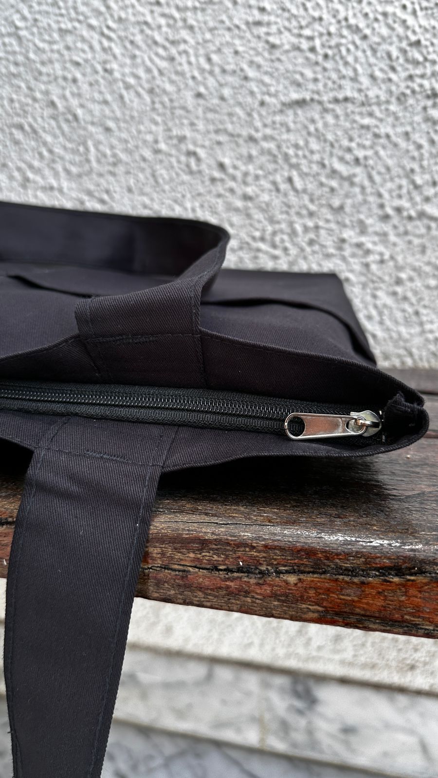 Horizontal Black: Have some fun Tote bag| Twill Cotton