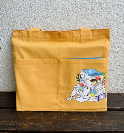 Horizontal Library Tote bag